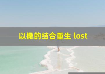 以撒的结合重生 lost